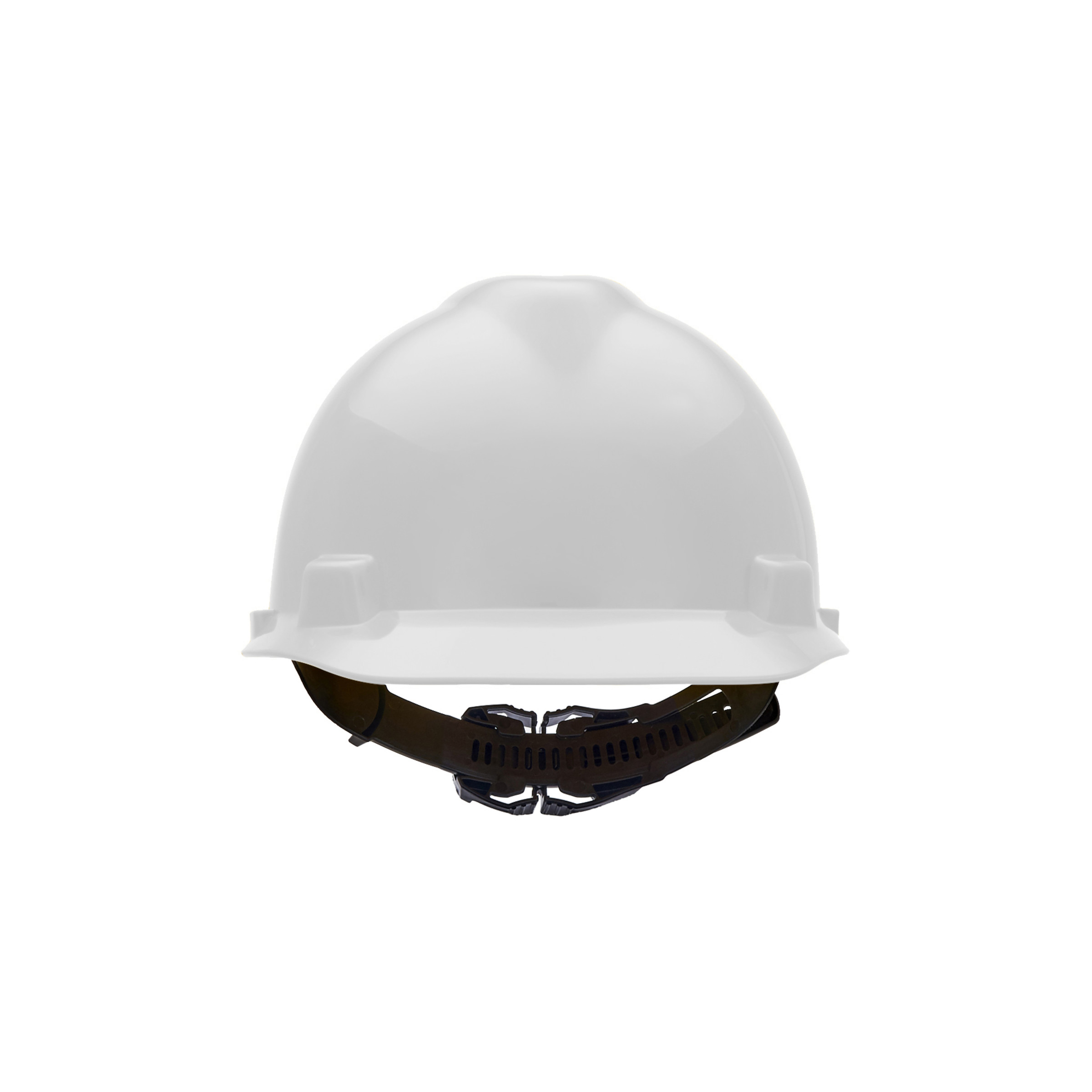 V-Gard Slotted Cap, White, w/1-Touch Suspension